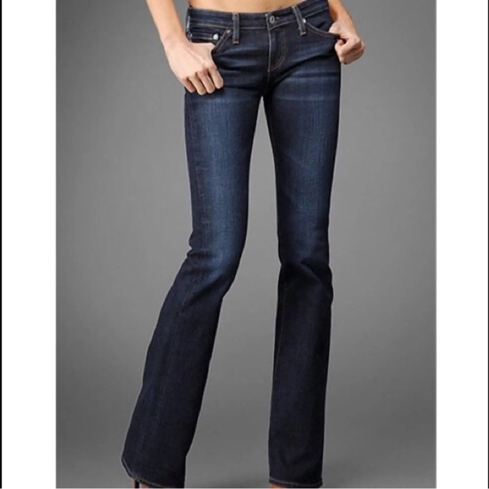 AG Adriano Goldschmied Dark Blue Denim Jeans